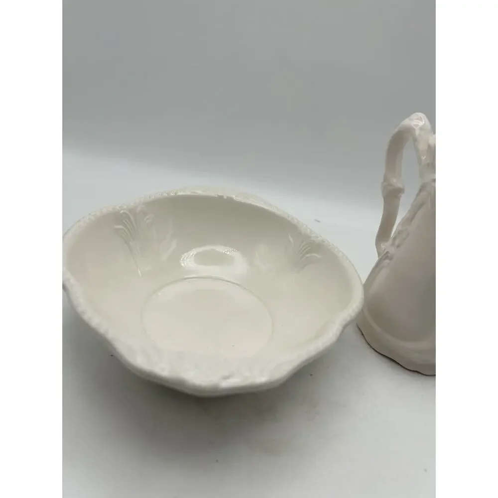 Mini Wash Basin And Pitcher. Vintage. Japan. Victorian Dream Pattern.